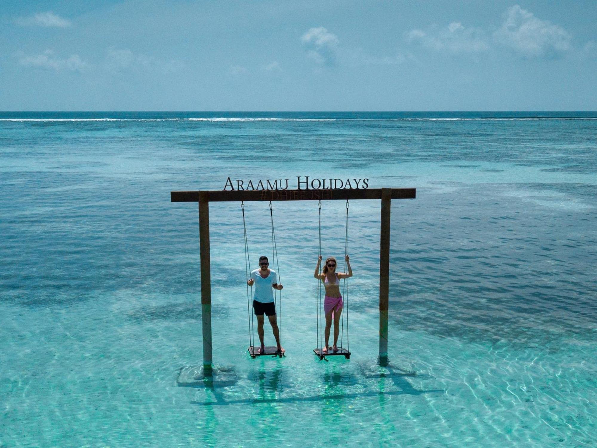 Araamu Hotels Maldives At Dhiffushi Bagian luar foto